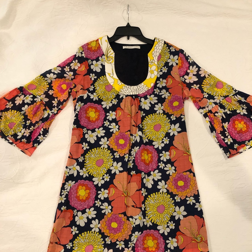 Trina Turk Dress, Size 10, multicolor